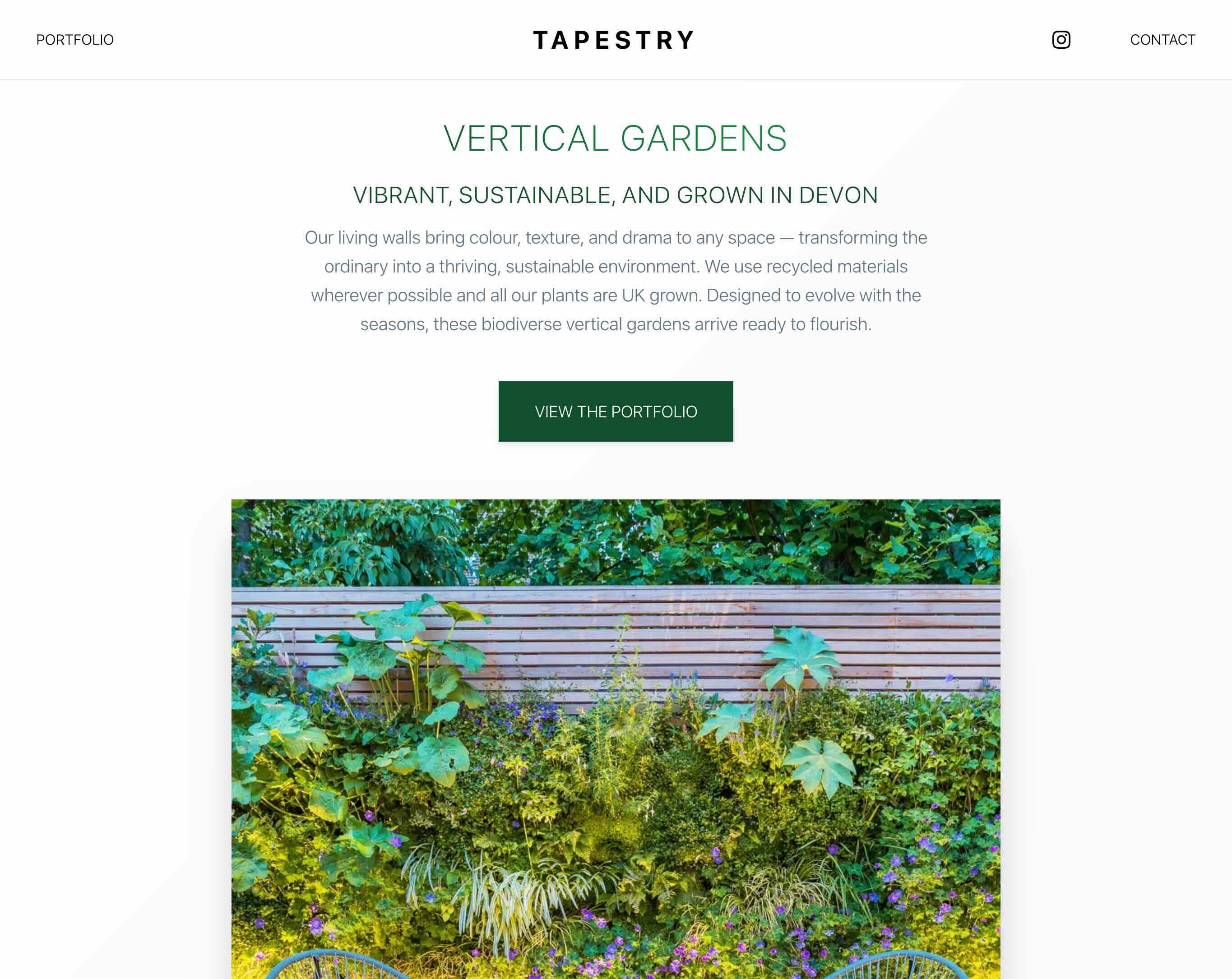 Tapestry Vertical Gardens screenshot 1